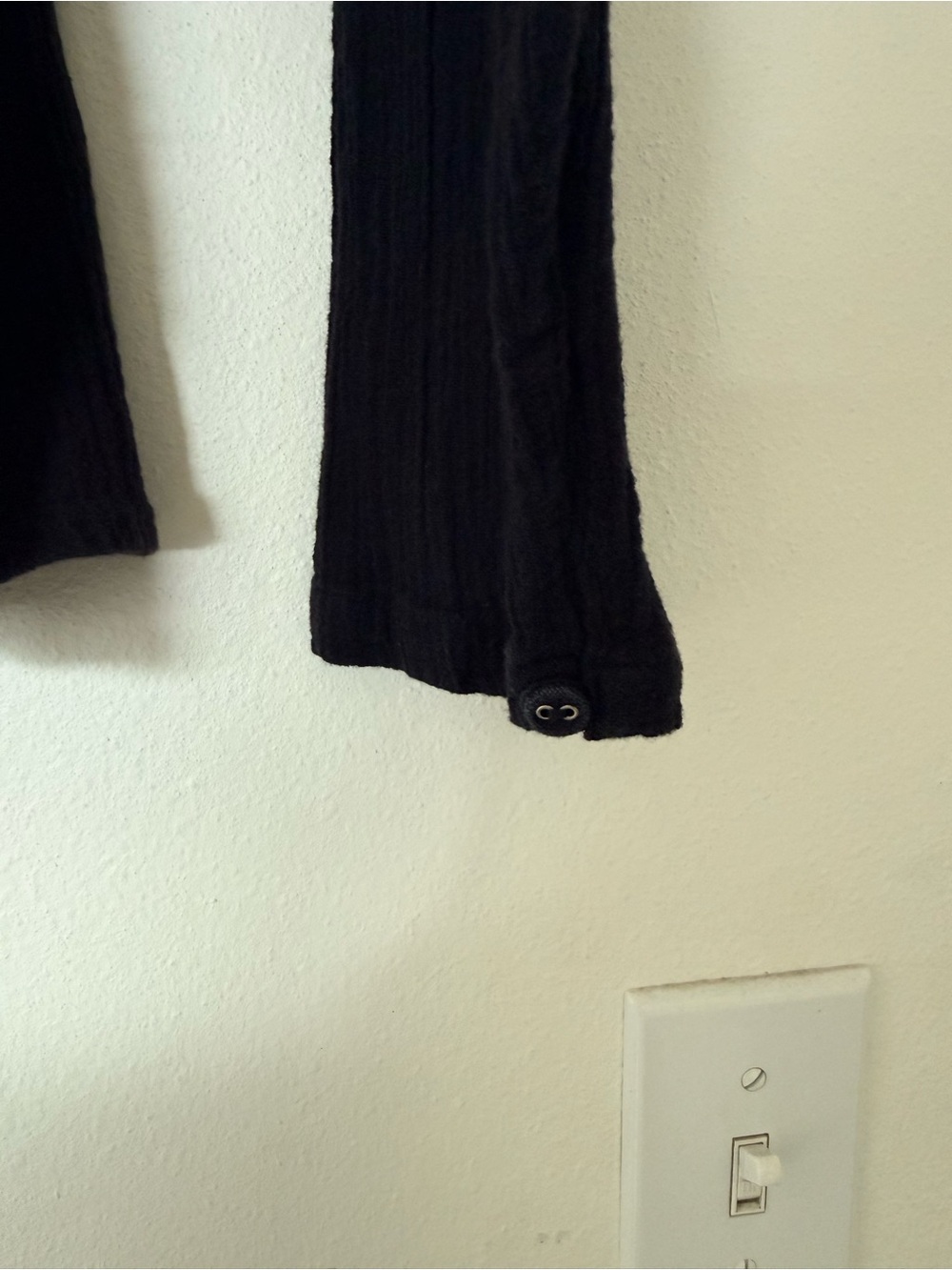 Black Susie Kondi Cotton Blouse - Picture 3 of 4